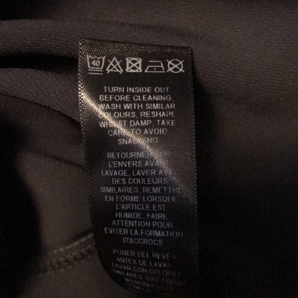 2/$25 ASOS Dark Gray Spaghetti Strap Dress Size 2 - Picture 6 of 8